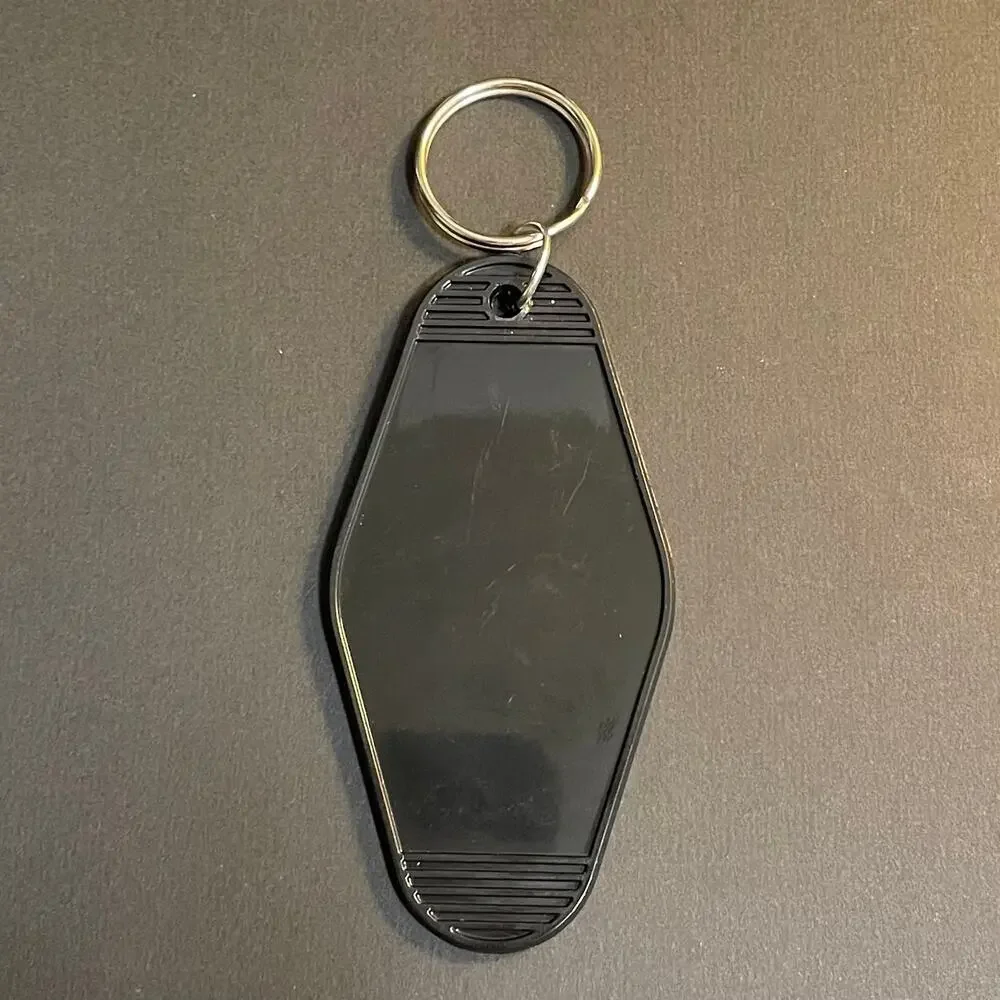 Eagles Hotel California Keychain ~ Black